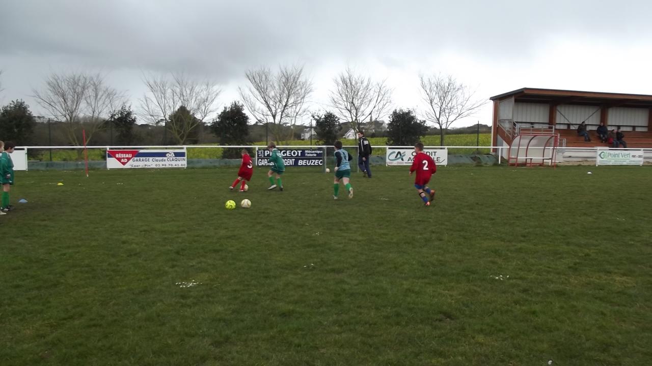Plateau U9 à Beuzec