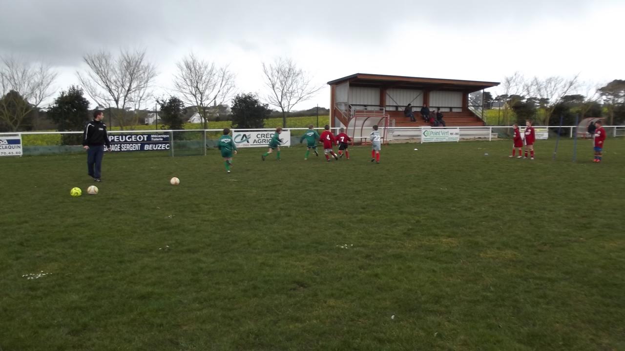 Plateau U9 à Beuzec